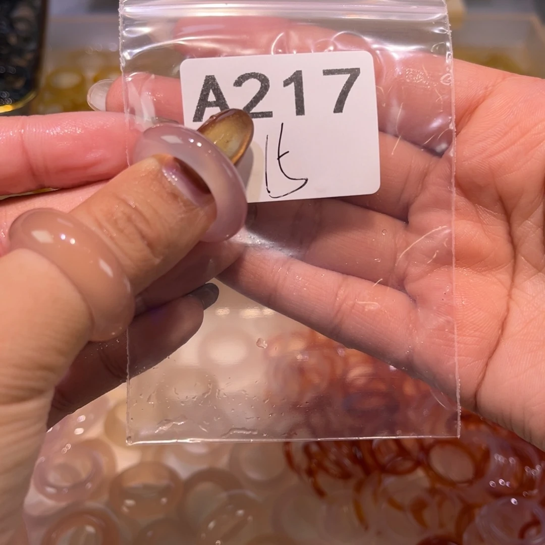 玛瑙/玉髓未镶嵌戒指217