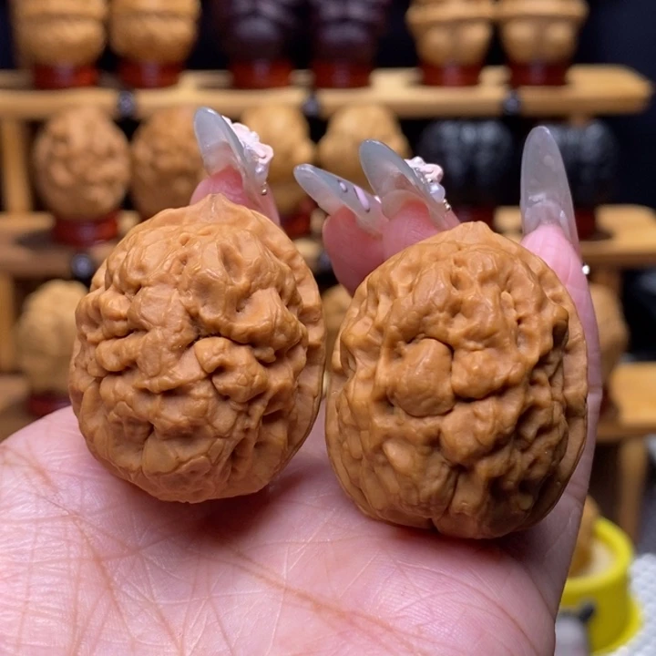 把件文玩核桃凤眼疙瘩包32号35