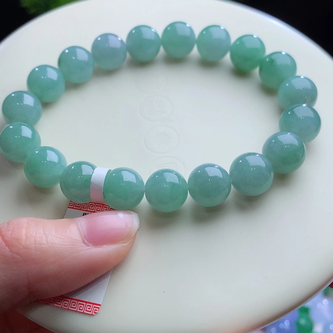 翡翠未镶嵌手串卡10