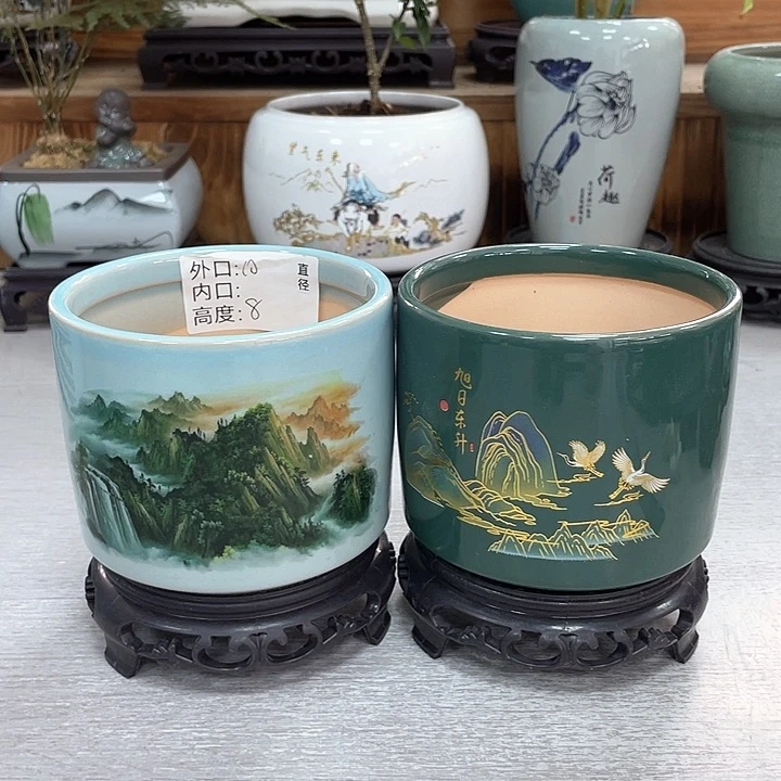 陶瓷花盆紫砂花盆抢购福利