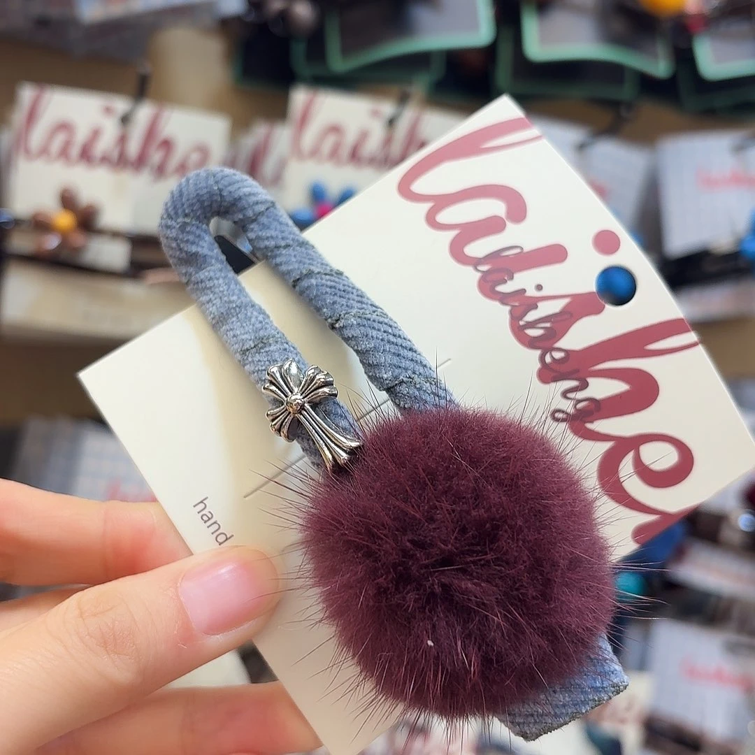 小***子布艺铁合金懒人夹毛球