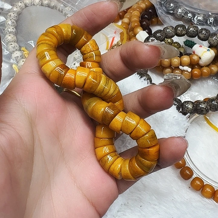 星月菩提手串580牛骨猪大肠10单圈