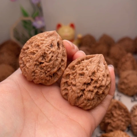 吊坠文玩核桃野生无名差尺