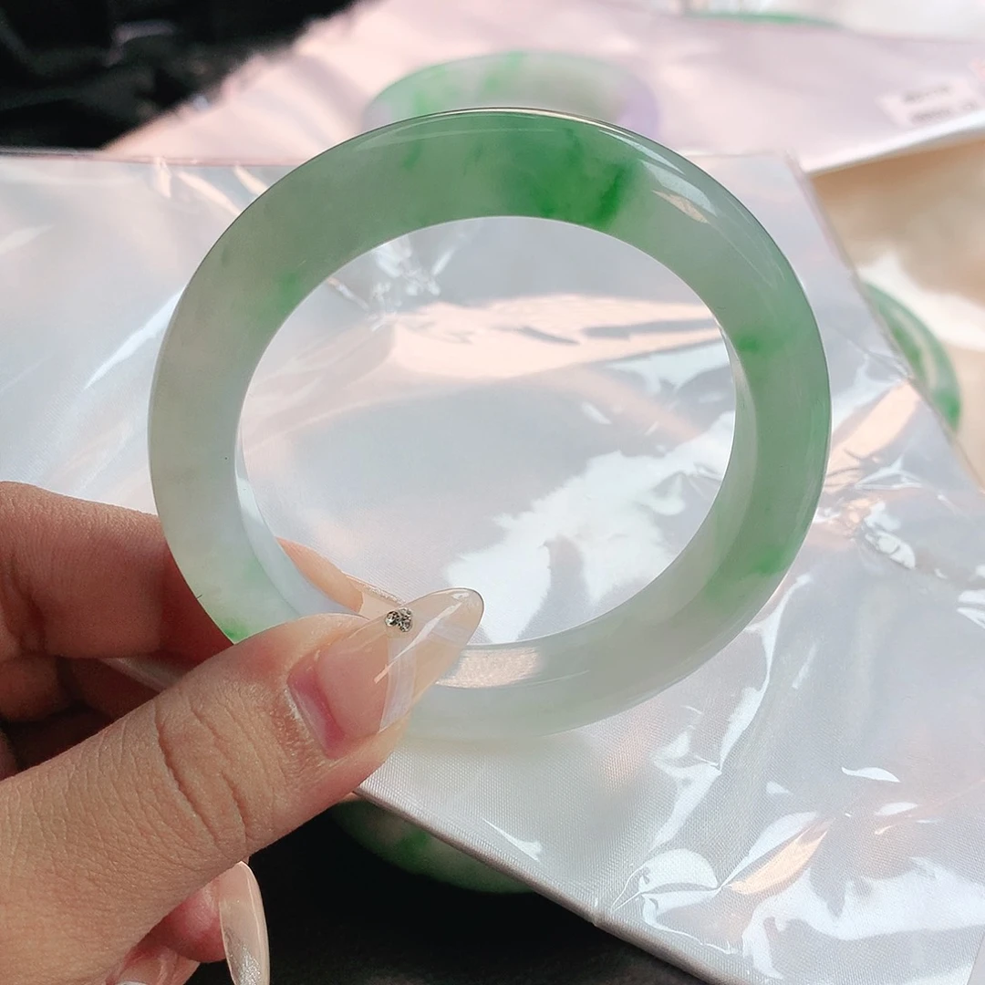 未镶嵌手镯翡翠56圈2829