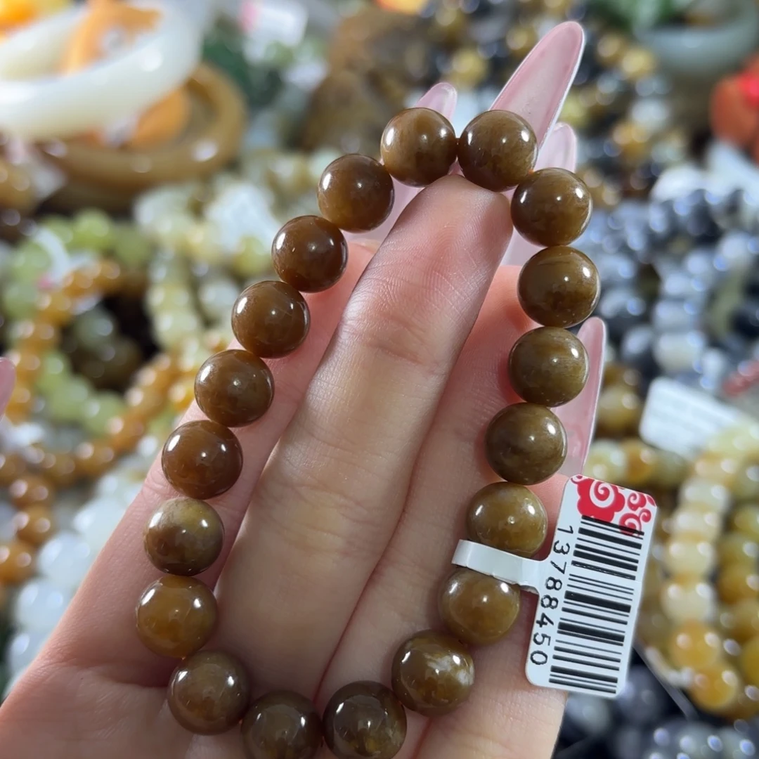 和田玉未镶嵌手链46