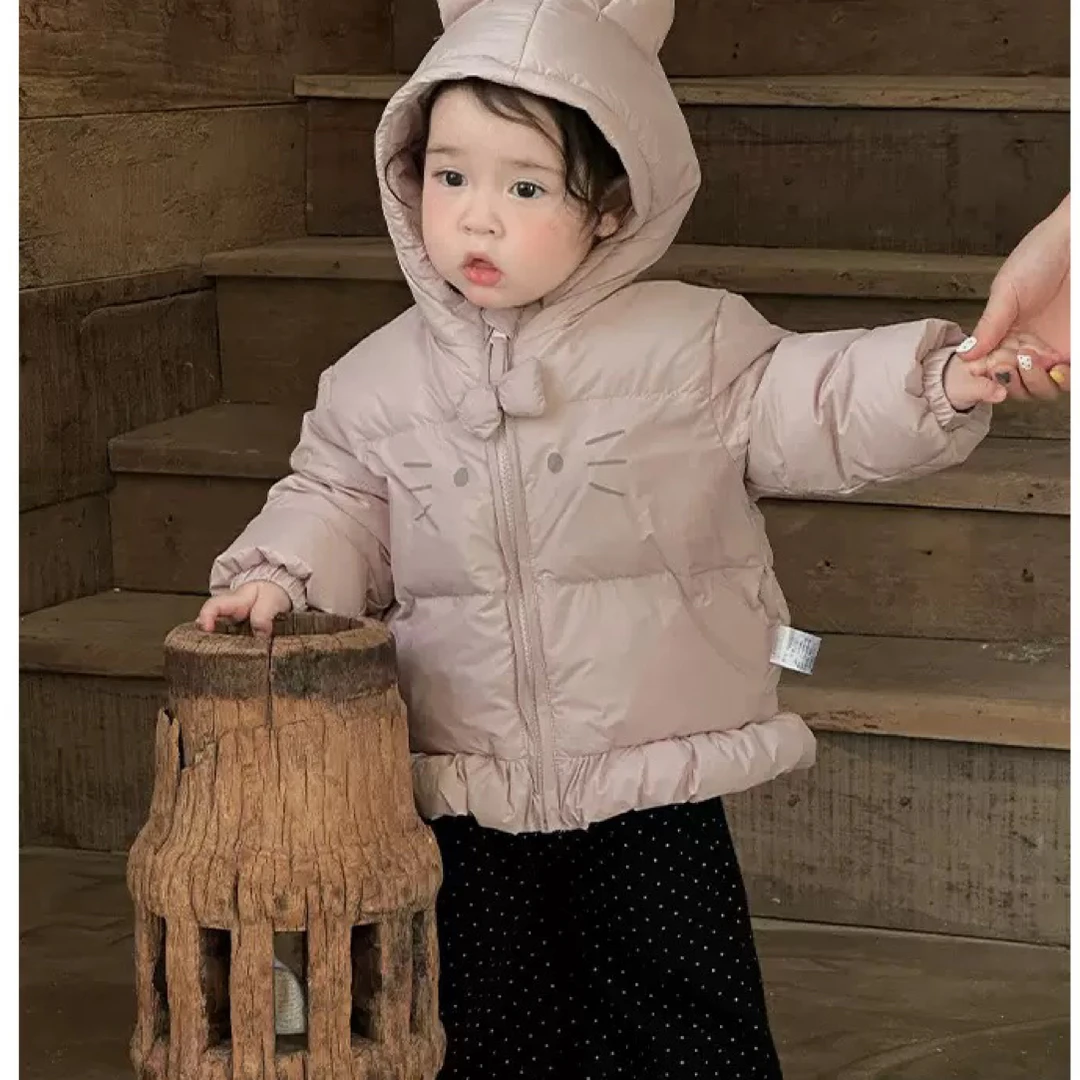 幼羽kitty印花厚羽服YD2311