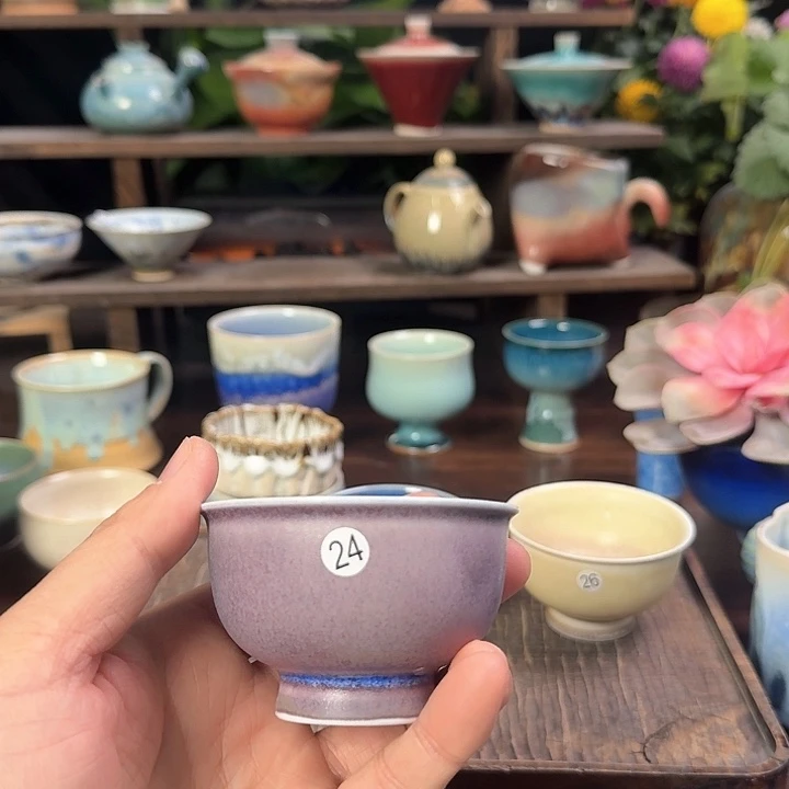 手工陶瓷陶瓷杯杯24