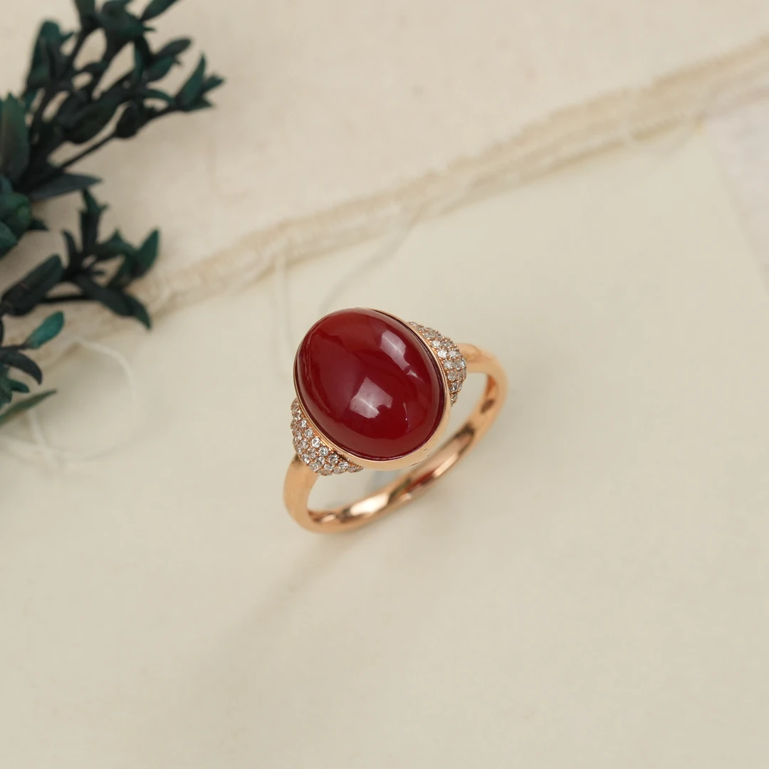 【美祈专属】18k金阿卡戒指-gu1220qz-多样性发一（孤）