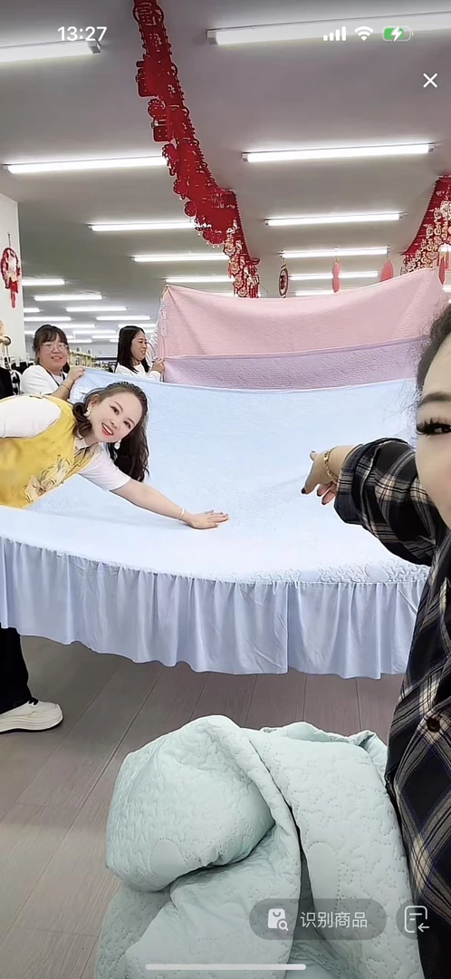 2220双人床裙-A127