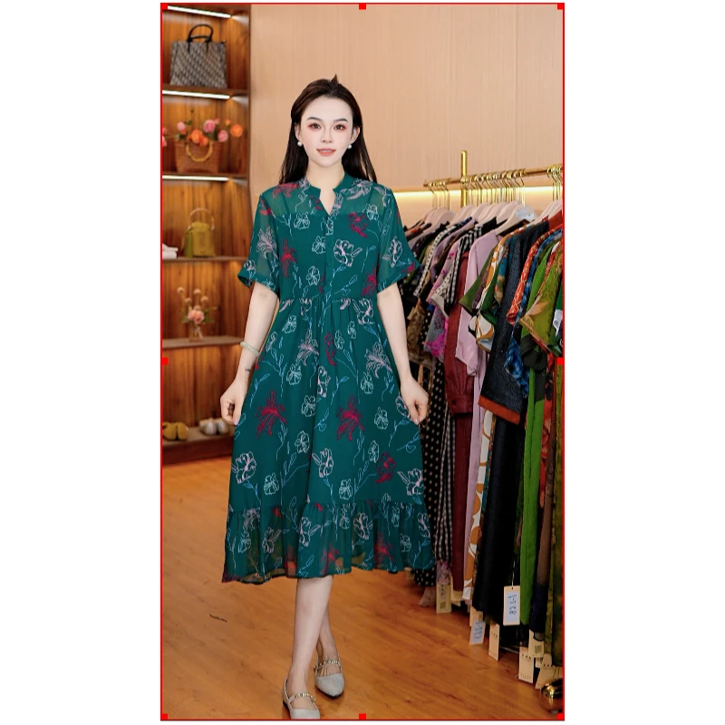 5-808-18新款时尚休闲连衣裙