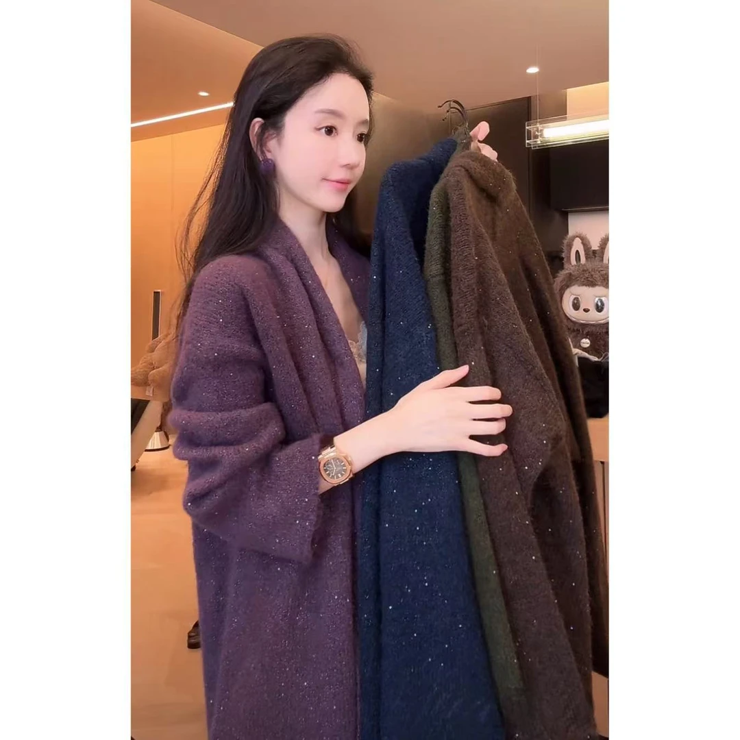 Zwinnie/詹维尼【围巾领珠片开衫】 XH-WXS202505