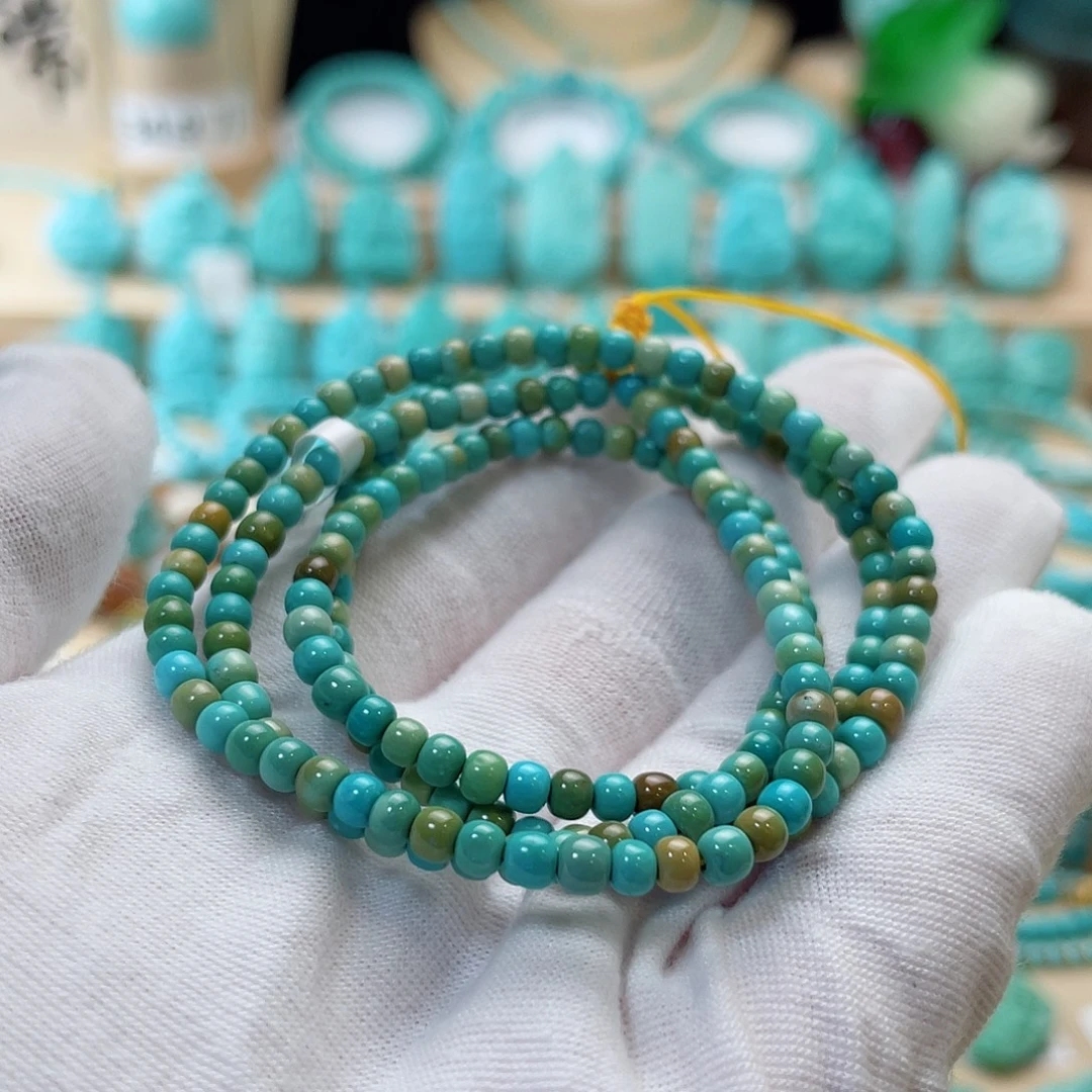 未镶嵌绿松石珠宝奇石