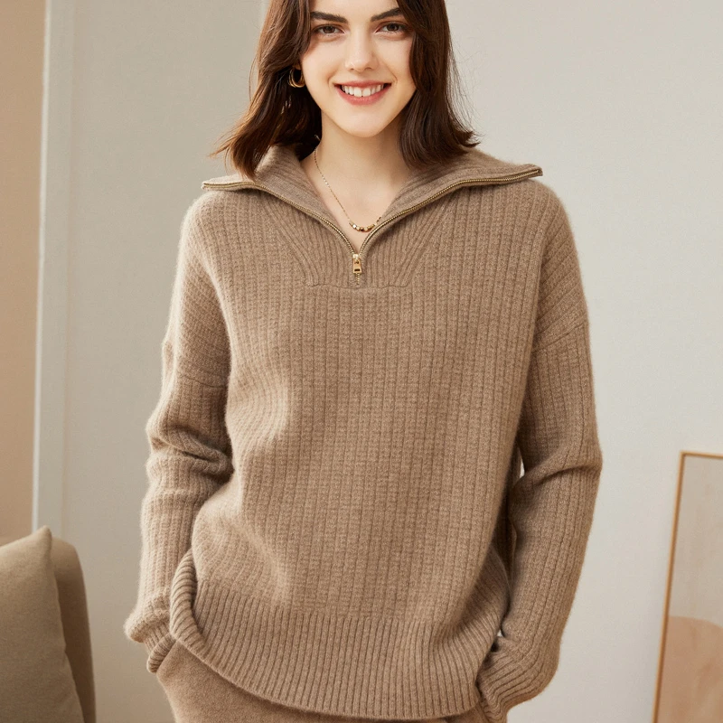 G217 正品 纯山羊绒 提花加厚 贴身穿舒适轻盈 健康好材质