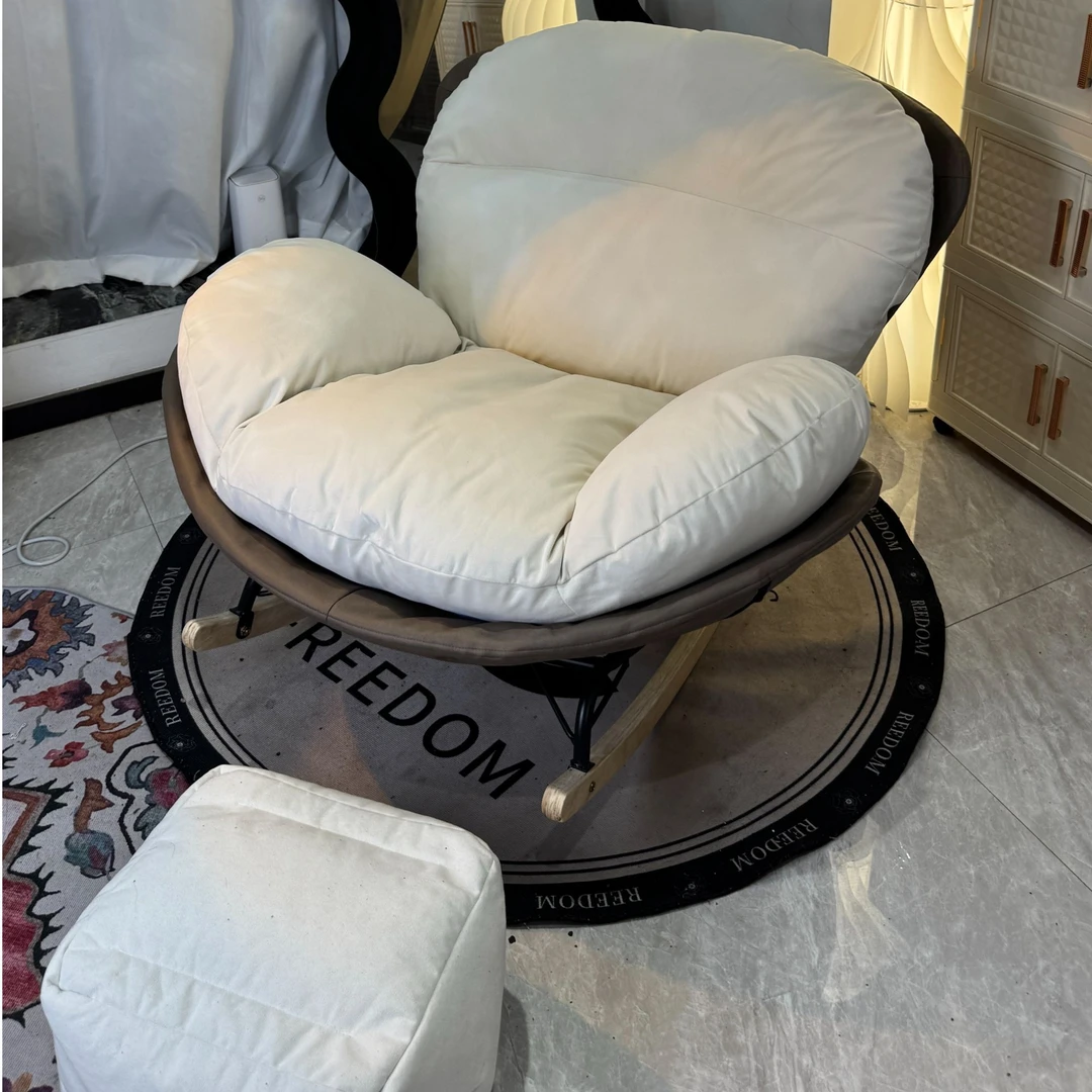 可爱风休闲摇摇椅客厅阳台懒人沙发舒适惬意北欧风简约