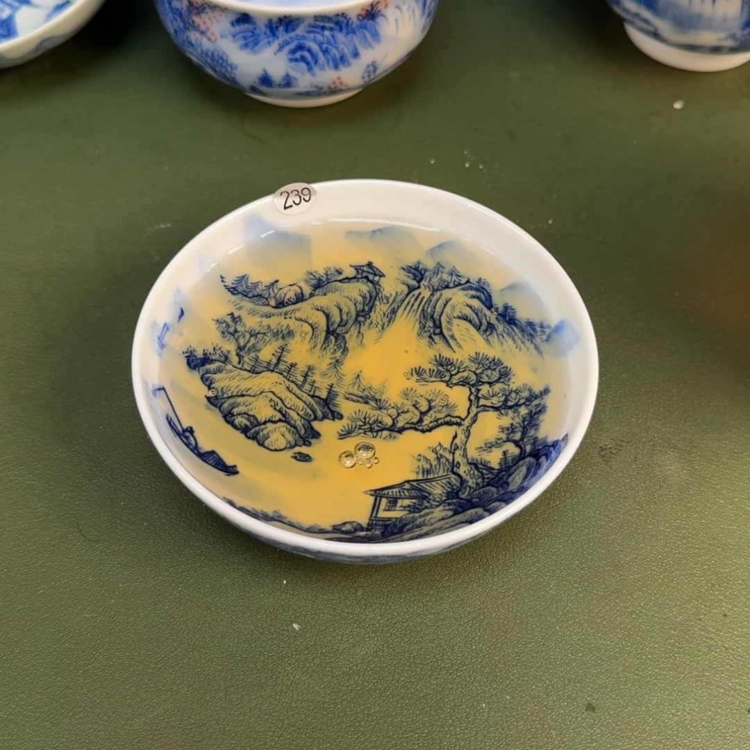 景德镇纯手绘茶具圆圆239