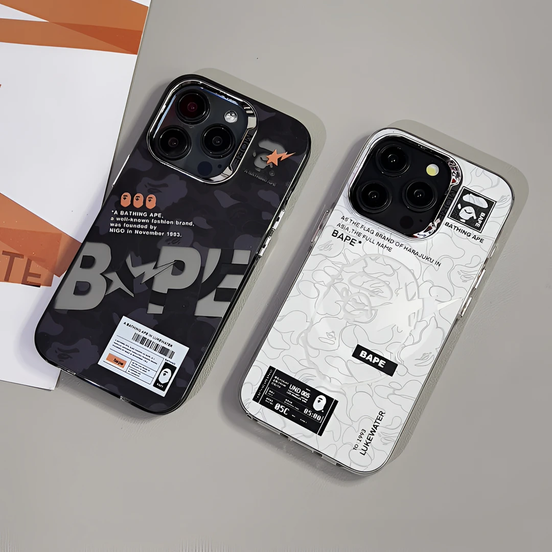 个性潮牌猿人猴iphone16/17PROMAX磨砂创意适用苹果17p磁吸手机壳