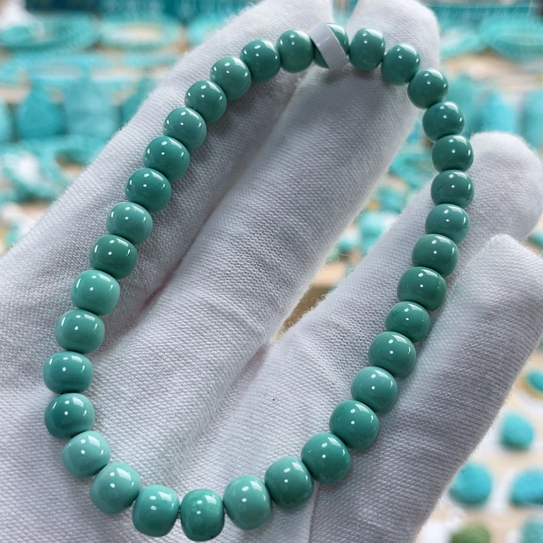 绿松石珠宝奇石未镶嵌尼*