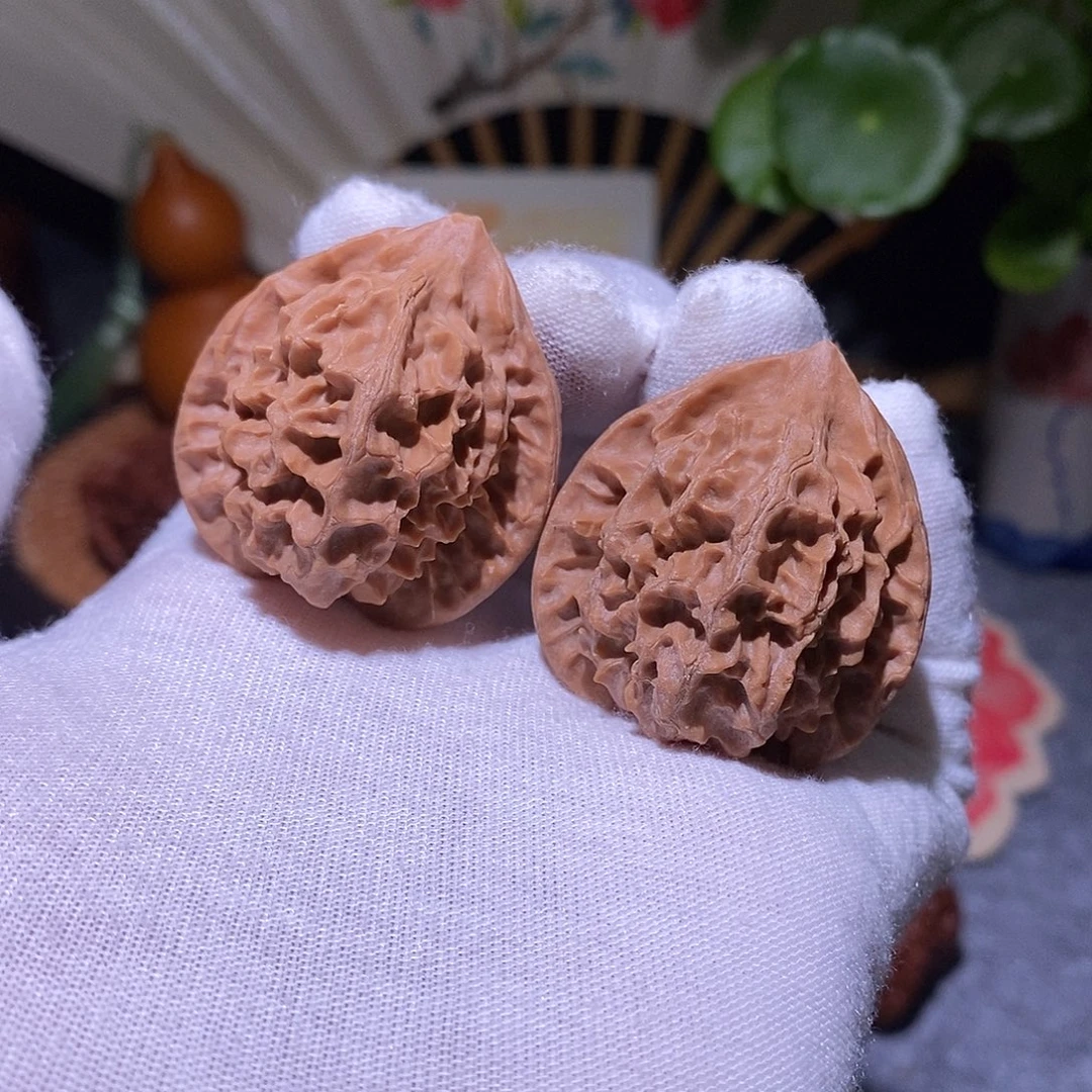 手串文玩核桃34小龙鳞