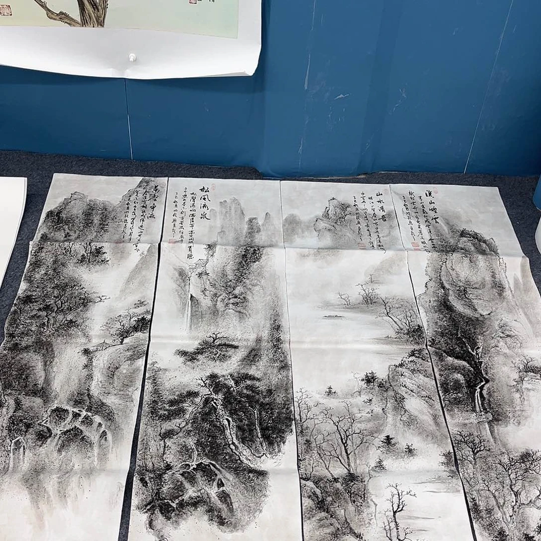 国画纯手绘作品欣赏