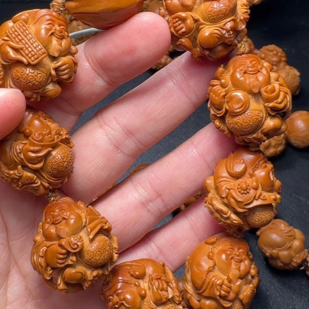 Z***哥橄榄核手串/手链财神