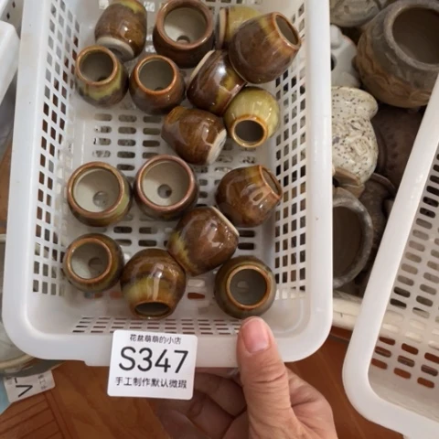 紫砂花盆微瑕347口径1.5到2