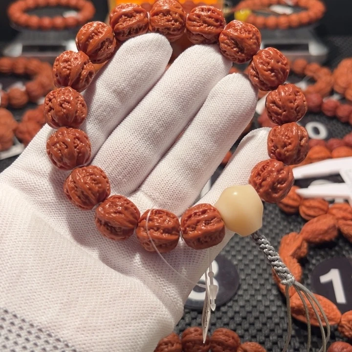 文玩核桃手串可*核桃手串1.5尺寸全品