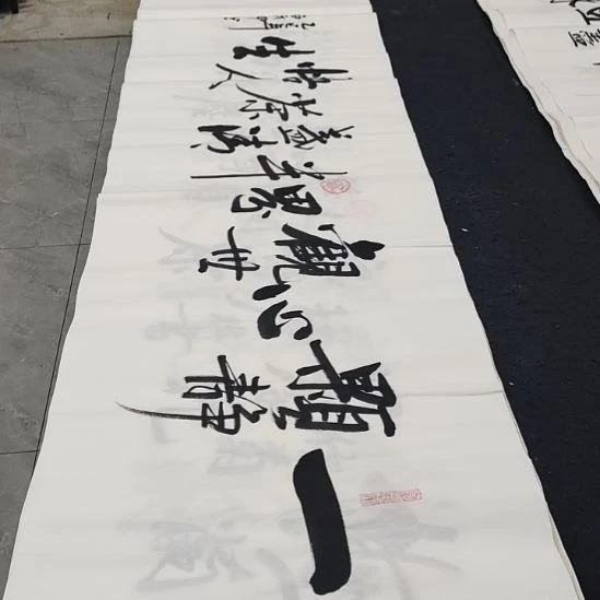 翰墨白武坤老师作品一副