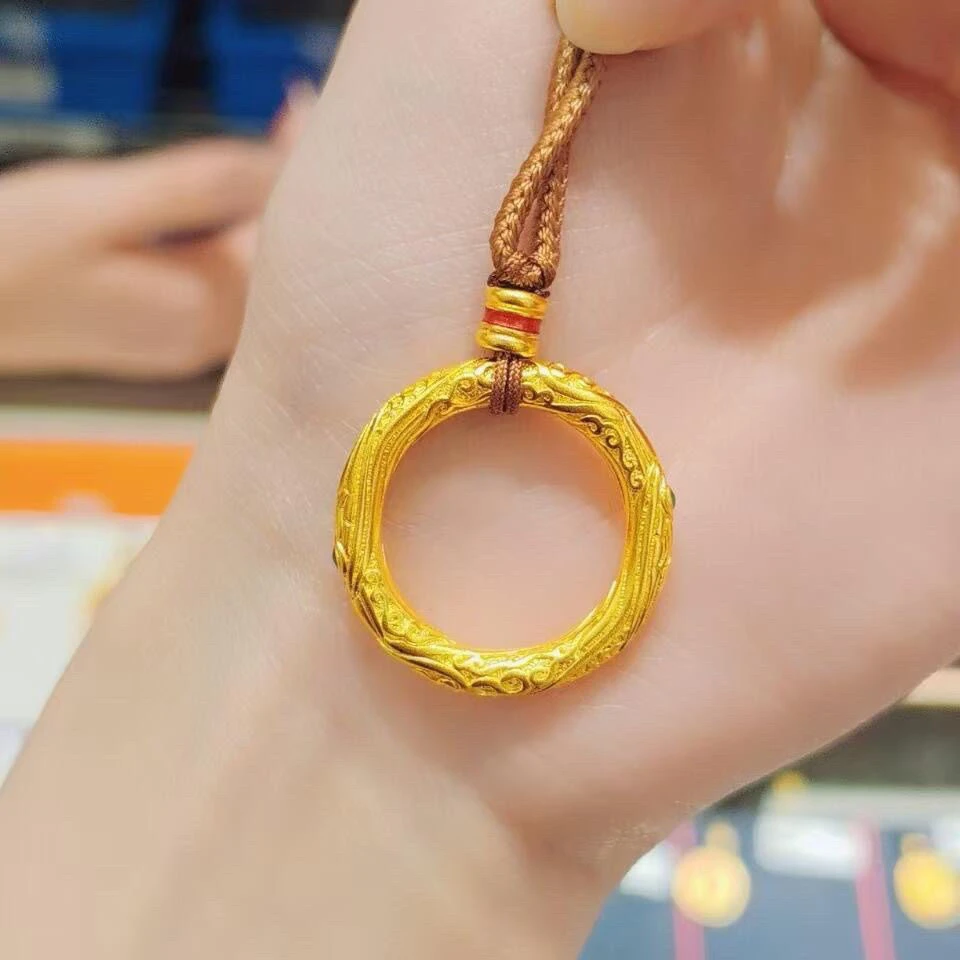 合金吊坠 金贵人吊坠 乾坤圈吊坠（哪吒同款）