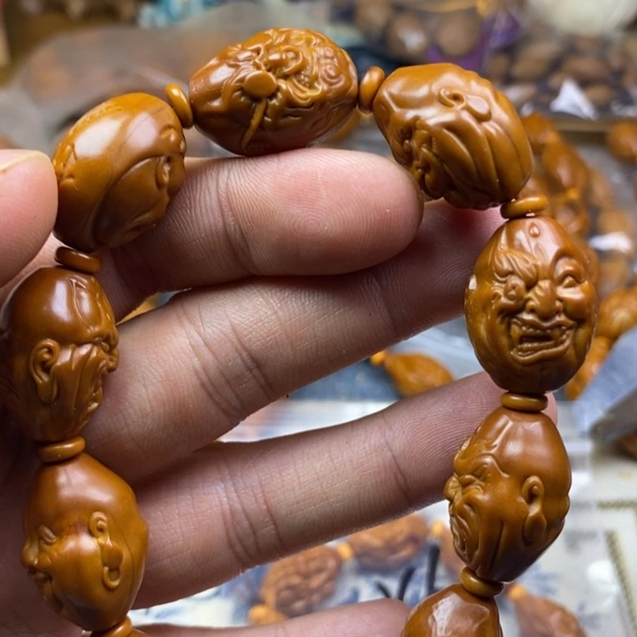 橄榄核手串/手链橄榄核雕工艺手串
