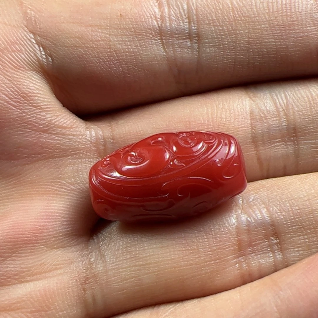 未镶嵌桶珠南红玛瑙请***王