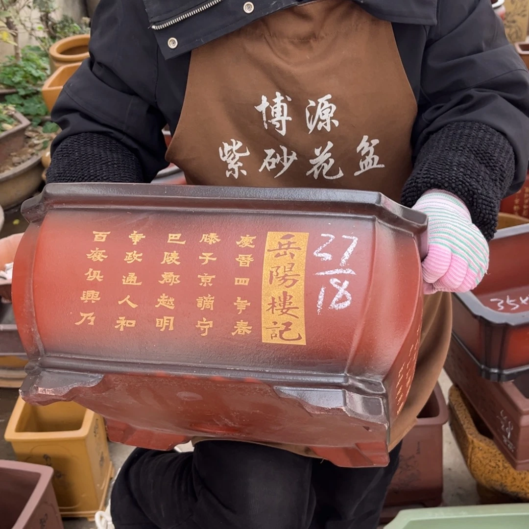 紫砂花盆盆景艺术