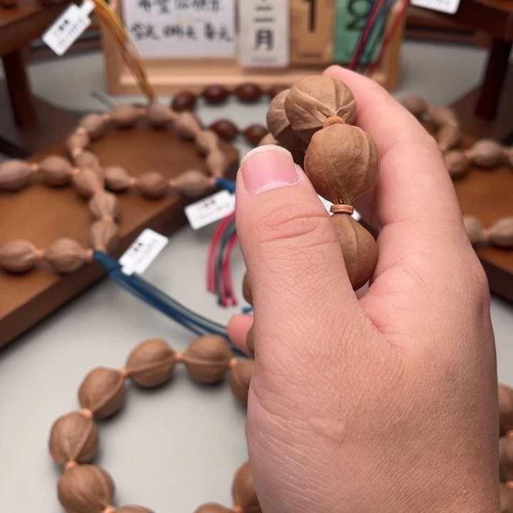 真***笑手串/手链橄榄核梅林铁核