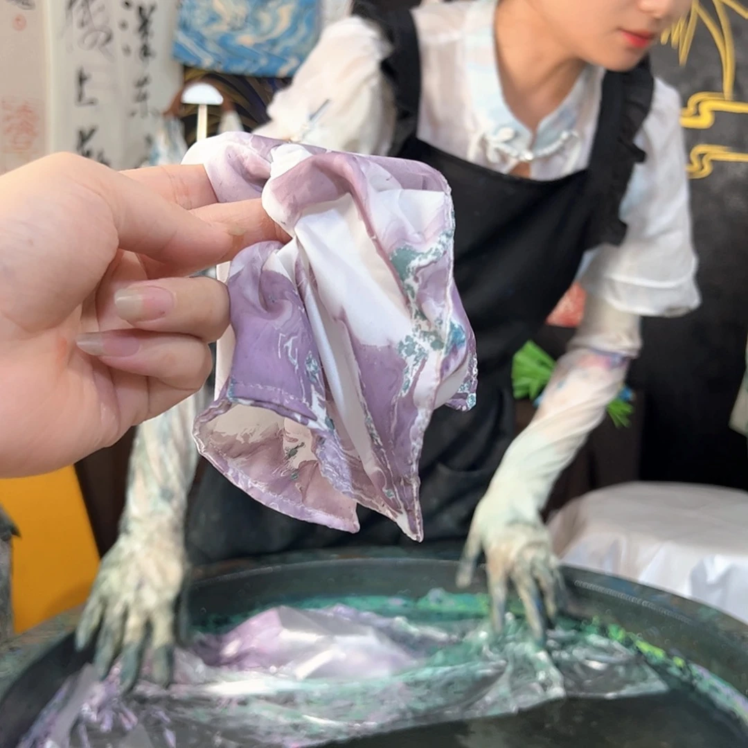 525缎面发圈手作饰品