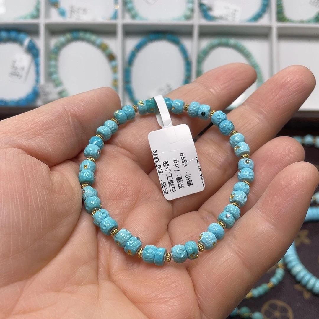 绿松石未镶嵌珠宝奇石013