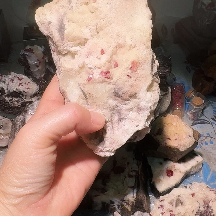 天***子天然辰砂天然朱砂原矿石
