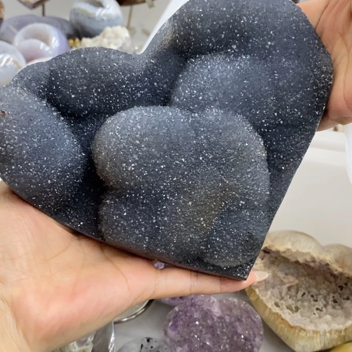 珠宝半成品紫晶未镶嵌