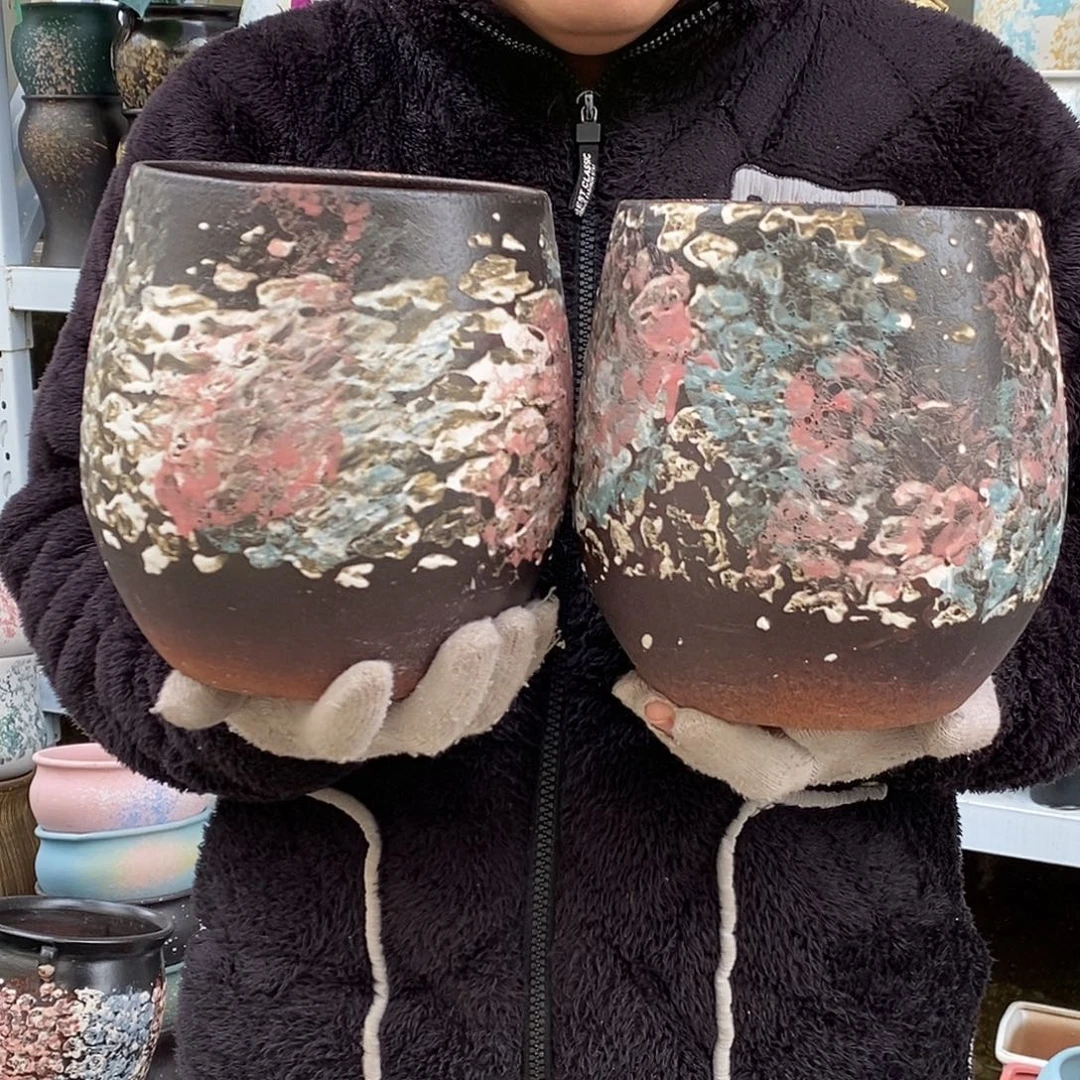 紫砂花盆口16高20福利