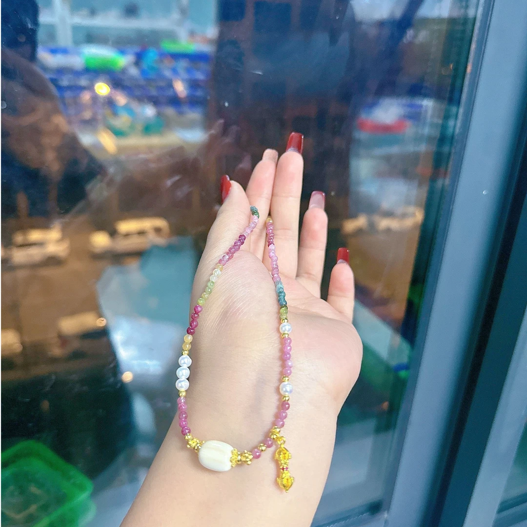 【莹莹专属】天然珠宝碧碧项链M3936