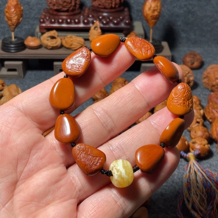 小***贱手串/手链橄榄核手工制作工艺精湛工艺