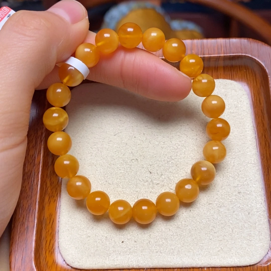 【闪购商品】蜜蜡手链未镶嵌手串