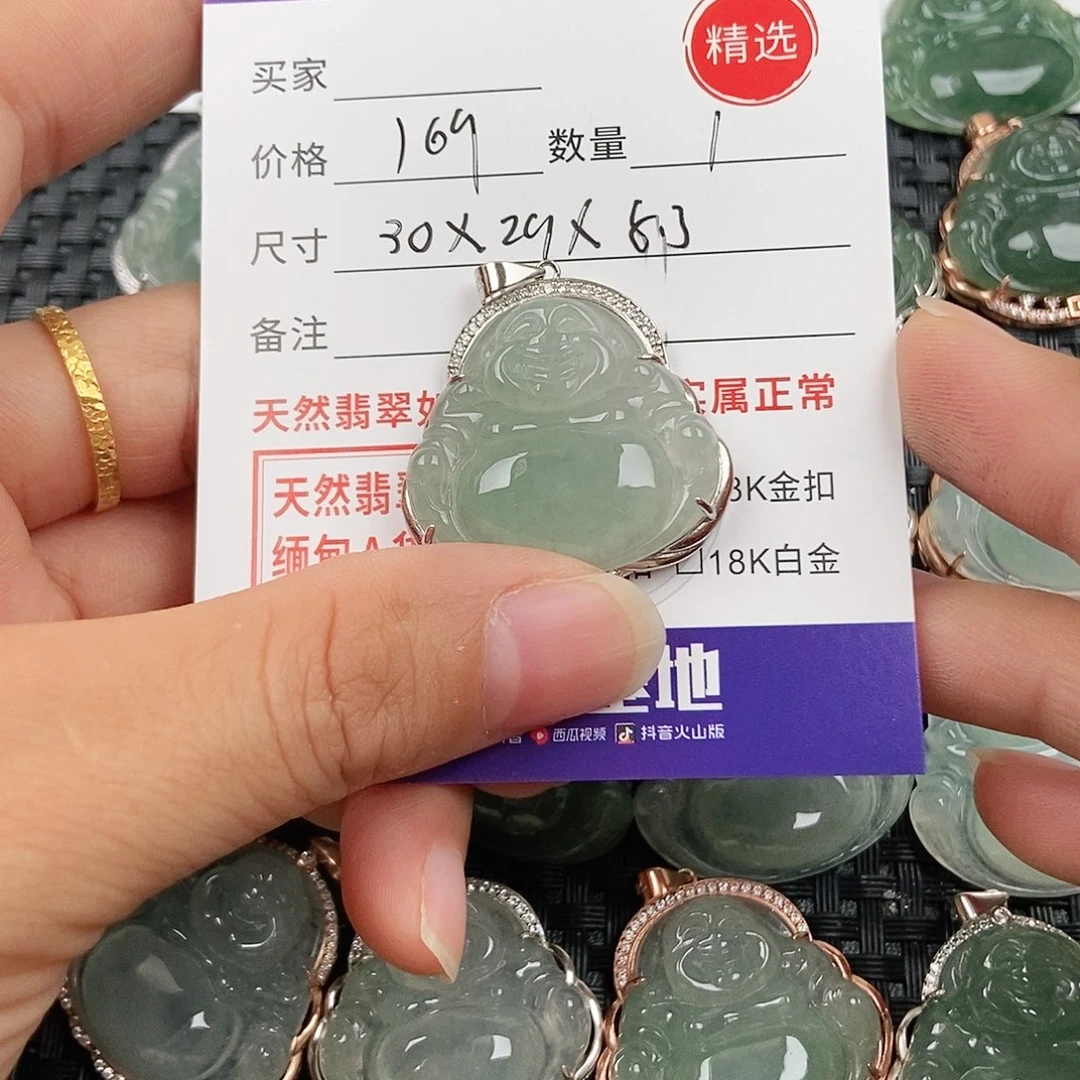 翡翠银S925镶嵌颈饰