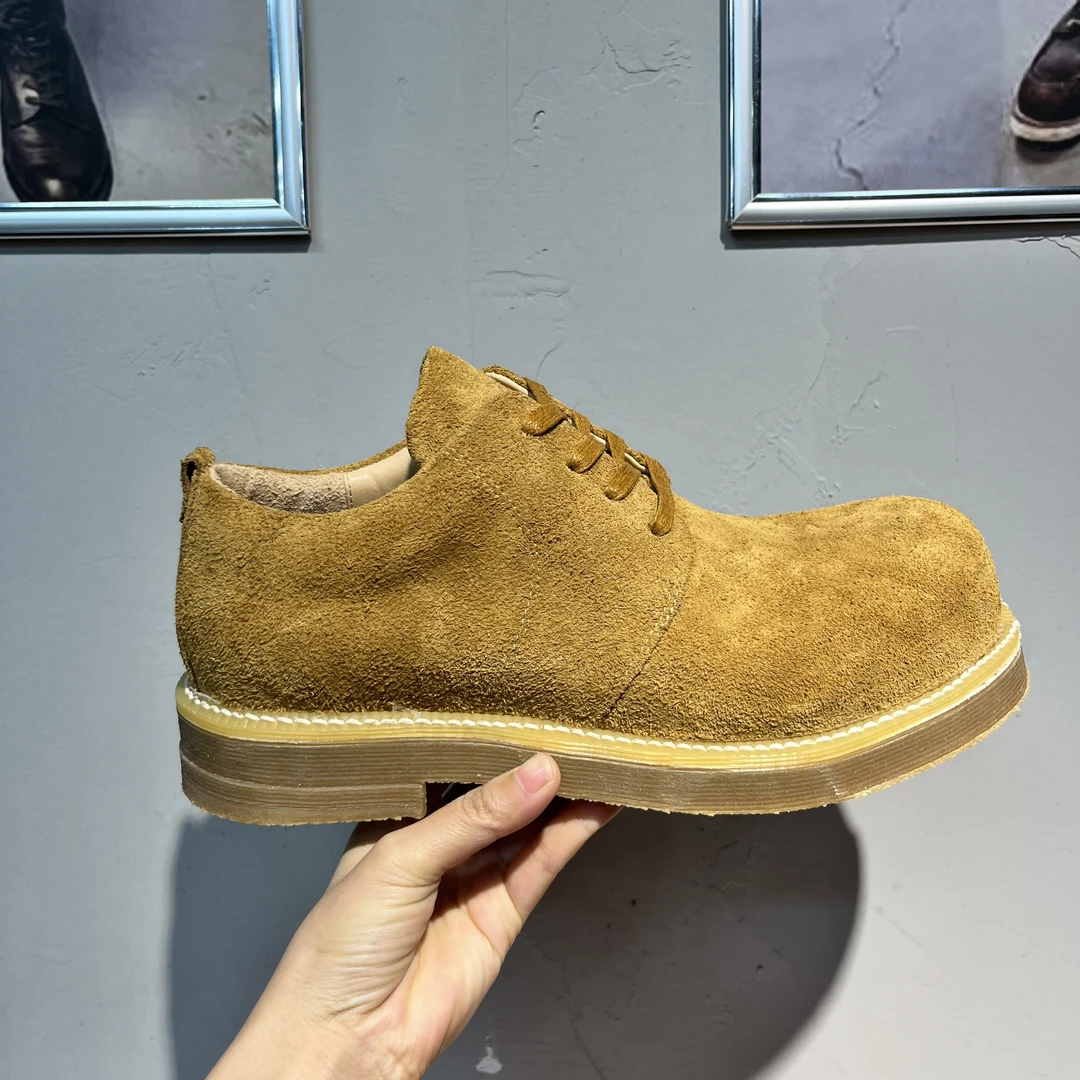 低帮高端固特异工艺大头德比鞋工装鞋LZ0042