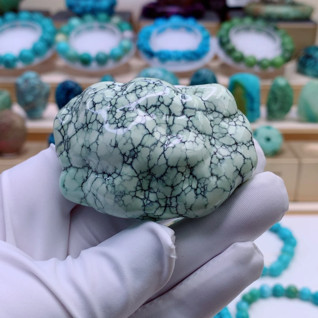 未镶嵌绿松石吊坠(不含链)