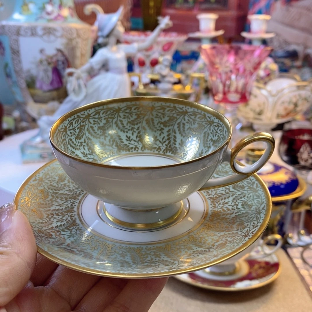 瓷器欧瓷咖啡杯水晶杯