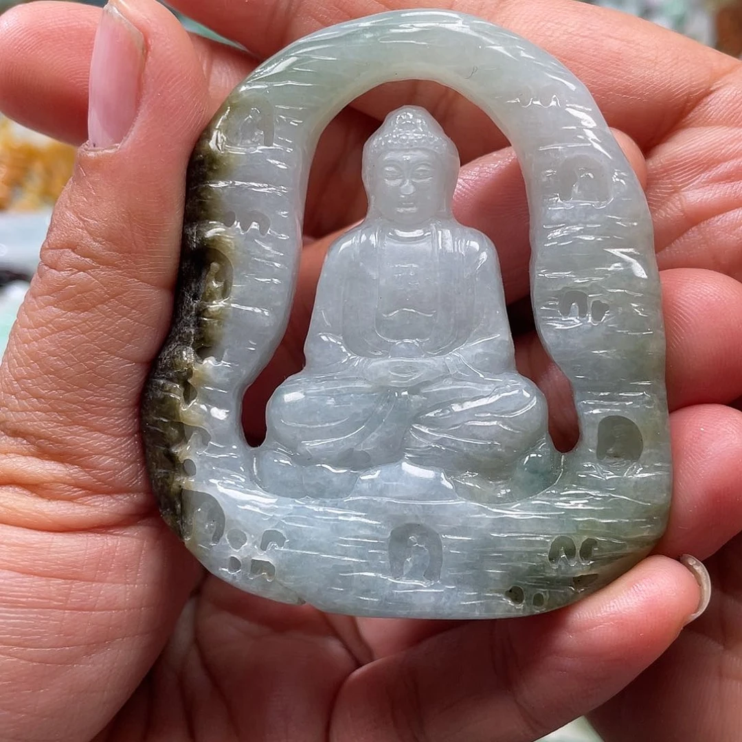 颈饰未镶嵌翡翠翡玉缘翡翠