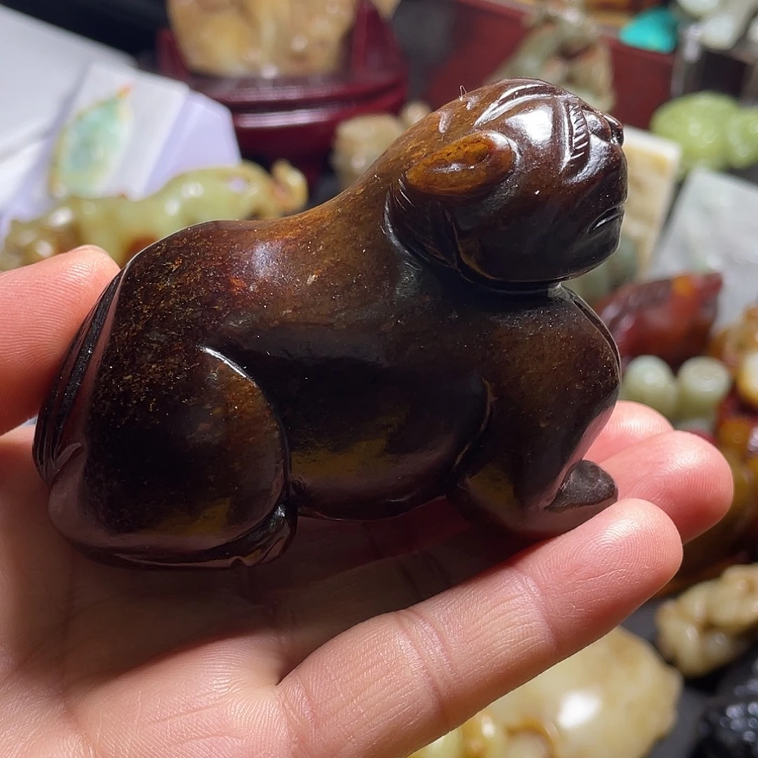 玄***真和田玉（糖玉）未镶嵌颈饰