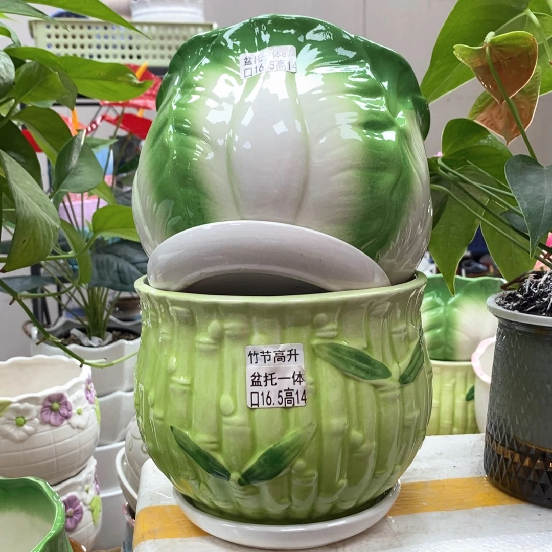 @夏西陶瓷花盆@@5867286