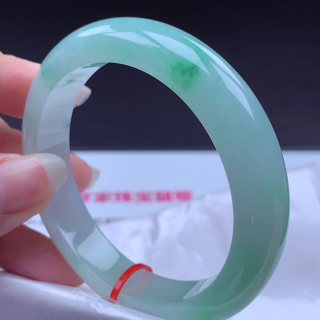 未镶嵌手镯翡翠手镯22063