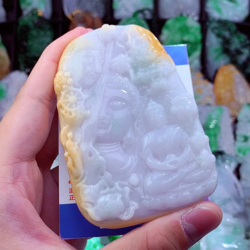 【闪购商品】翡翠颈饰未镶嵌木**-挂件