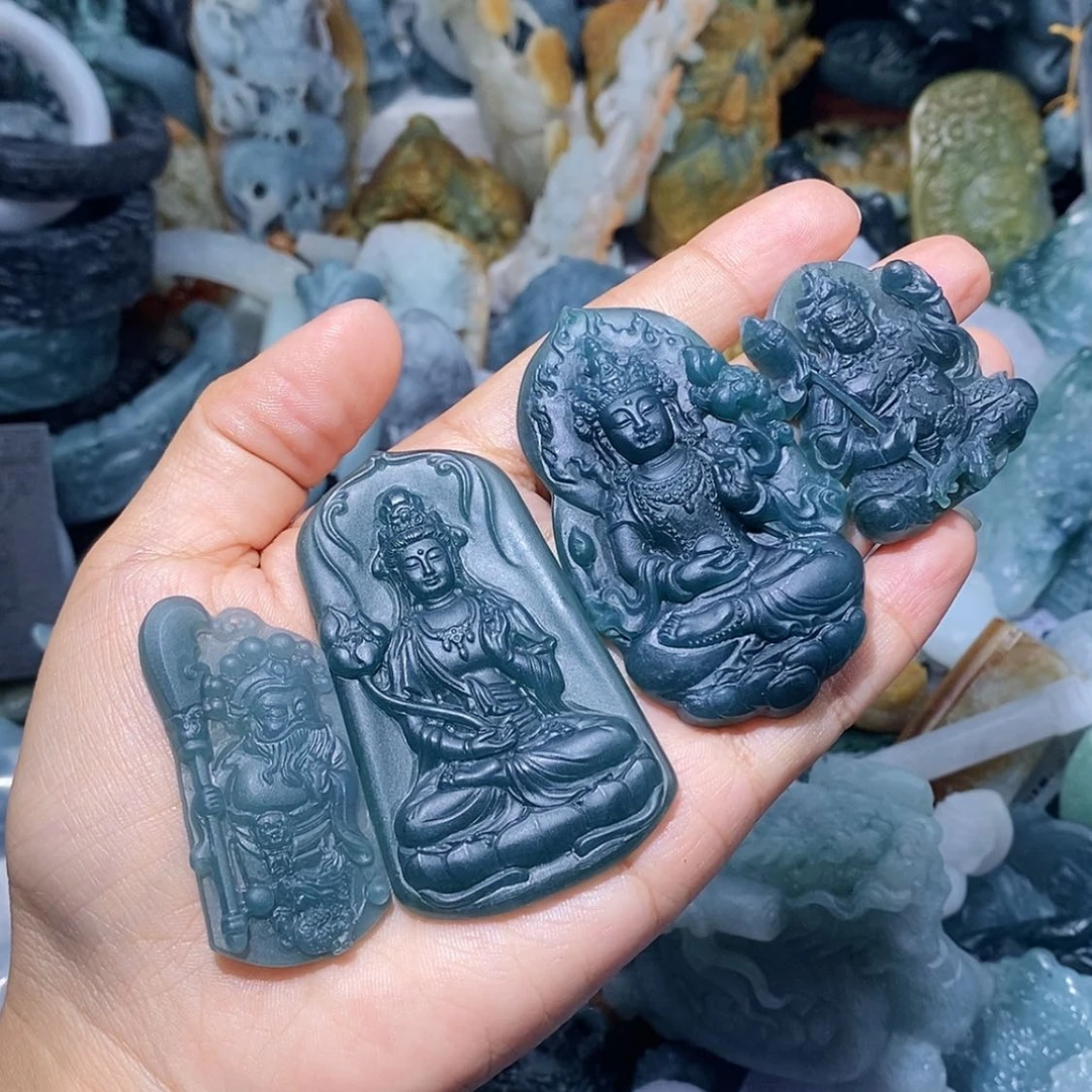 【闪购商品】定制翡翠未镶嵌瘦***王翡翠